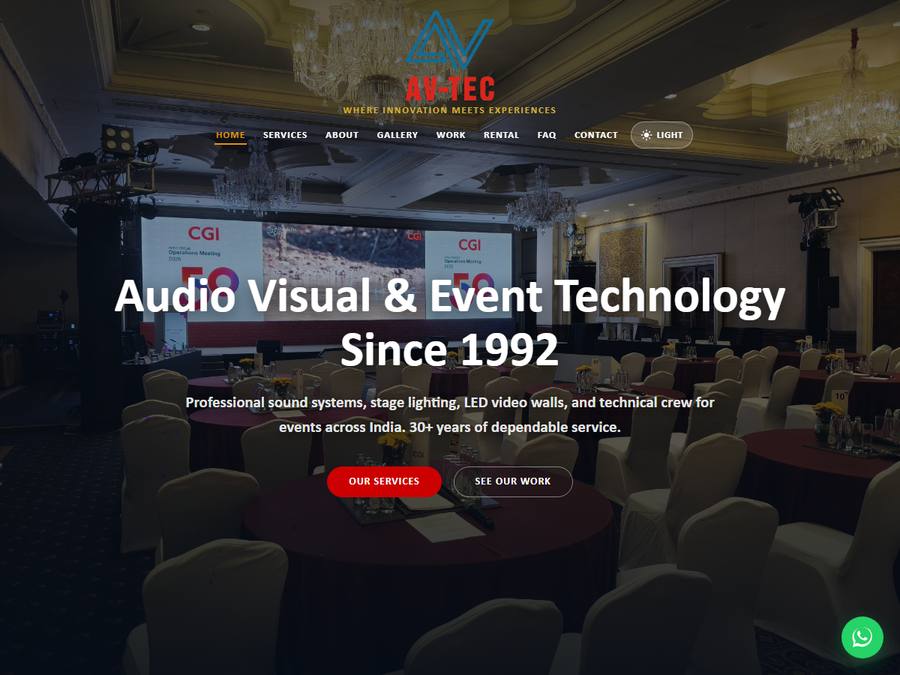 AV-TEC website